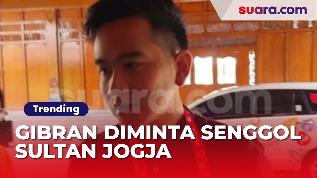 Gibran Diminta Senggol Sultan Jogja Buntut Klitih di Titik Nol, Publik: Nanggung! Lapor Presiden To Mas