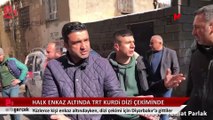 Diyarbakır'da enkaz çalışmaları sürerken TRT Kurdî dizi çekimine çıktı