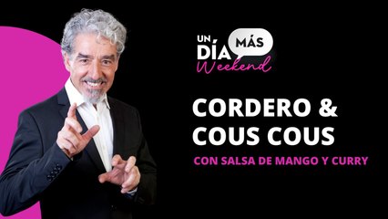Cocinamos cordero y cous cous con salsa de mango y curry con Sergio Pazos