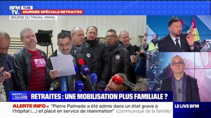 Retraites: suivez en direct la conférence de presse de l’intersyndicale