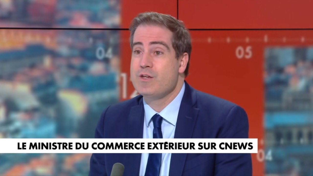 L'Hebdo de l'Éco : Olivier Becht (Ministre délégué, chargé du Commerce  extérieur) - Vidéo Dailymotion