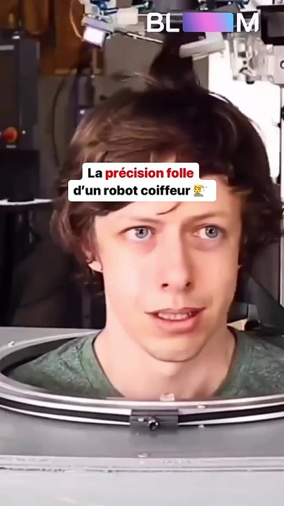 Un robot coiffeur fait maison