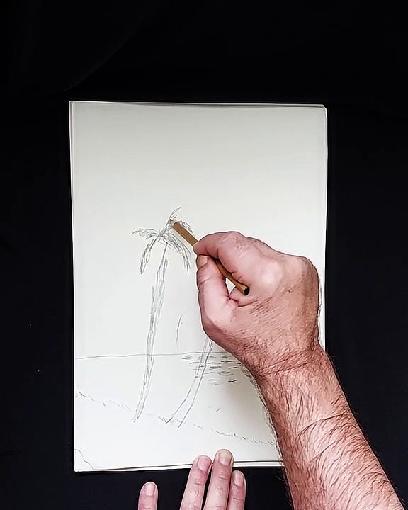 Drawing Landscape View
