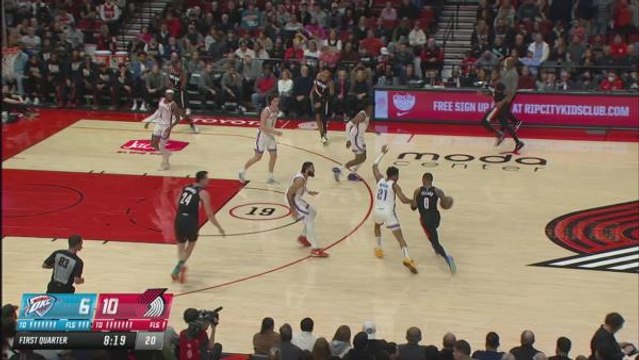 Gilgeous-Alexander's career-high 44 points pushes Thunder past Blazers