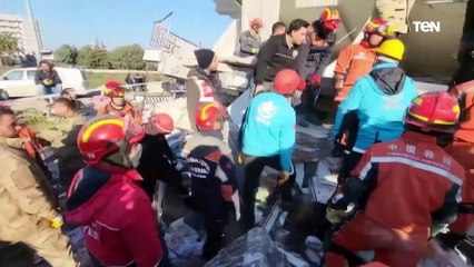 لليوم الخامس.. استمرار جهود فرق الإنقاذ وعمليات الانتشال بعد زلزال تركيا وسوريا