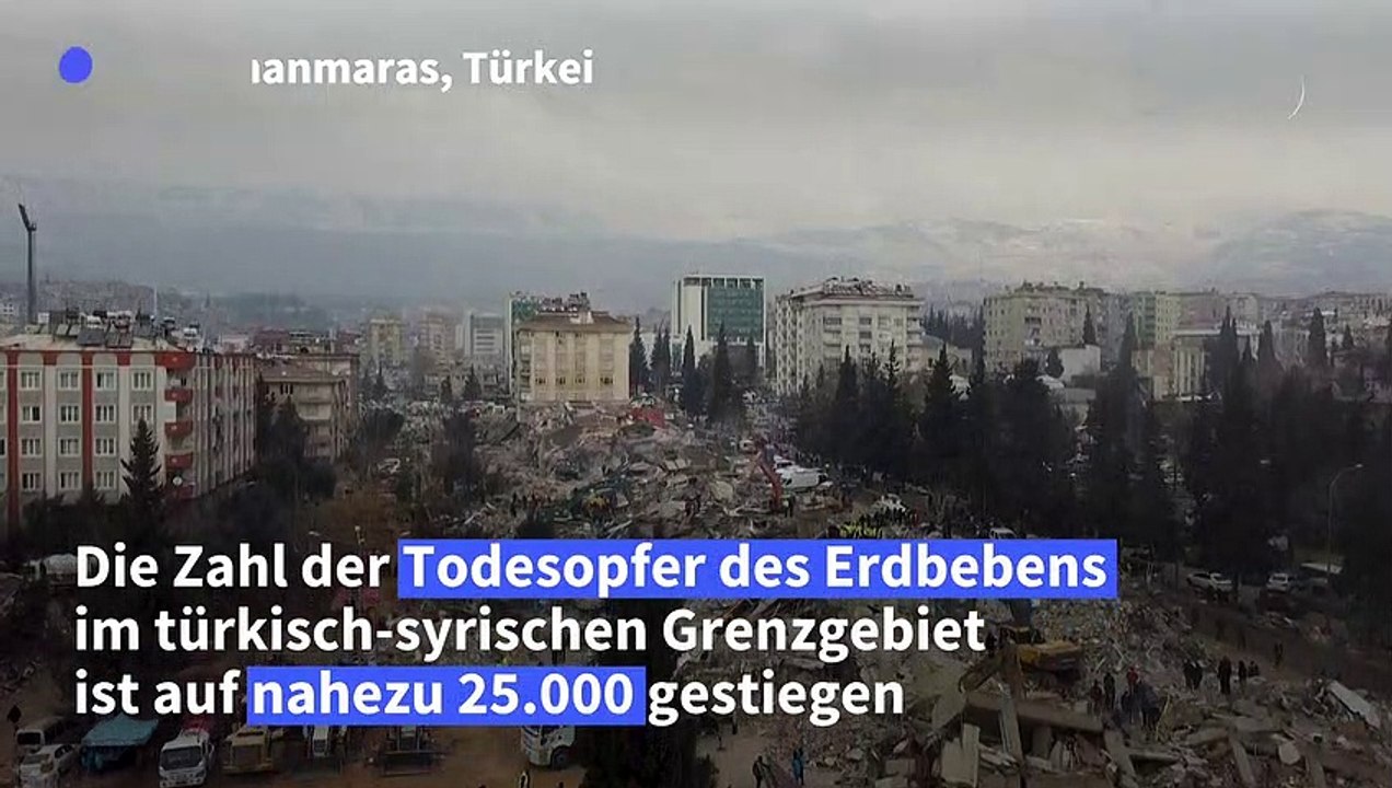 Zahl der Erdbeben-Toten in der Türkei und Syrien steigt weiter