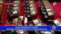 Congresista Silvia Monteza es la nueva segunda vicepresidenta de la Mesa Directiva