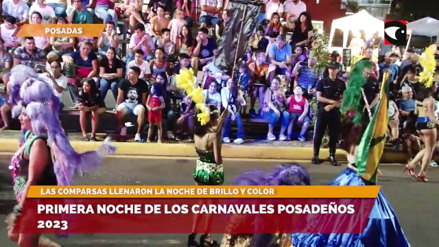 Primera noche de los carnavales posadeños 2023