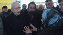 Depremzede Kılıçdaroğlu’na böyle dert yandı: Çocuğuma su bulamadım