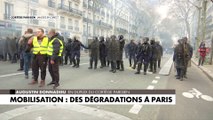 Mobilisation contre la réforme des retraites : des dégradations à Paris