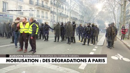 Mobilisation contre la réforme des retraites : des dégradations à Paris