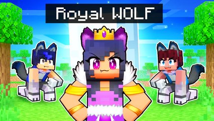 Playing as the ROYAL WOLF in Minecraft!