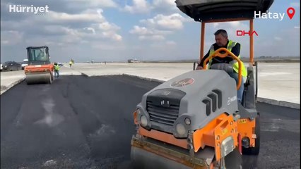 Hatay Havalimanı’nın 24 saat içerisinde hizmete açılması bekleniyor