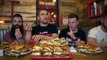 IMPOSSIBLE 100 BURGER CHALLENGE (25LB) _ The Most Burgers _ Crazy American Food