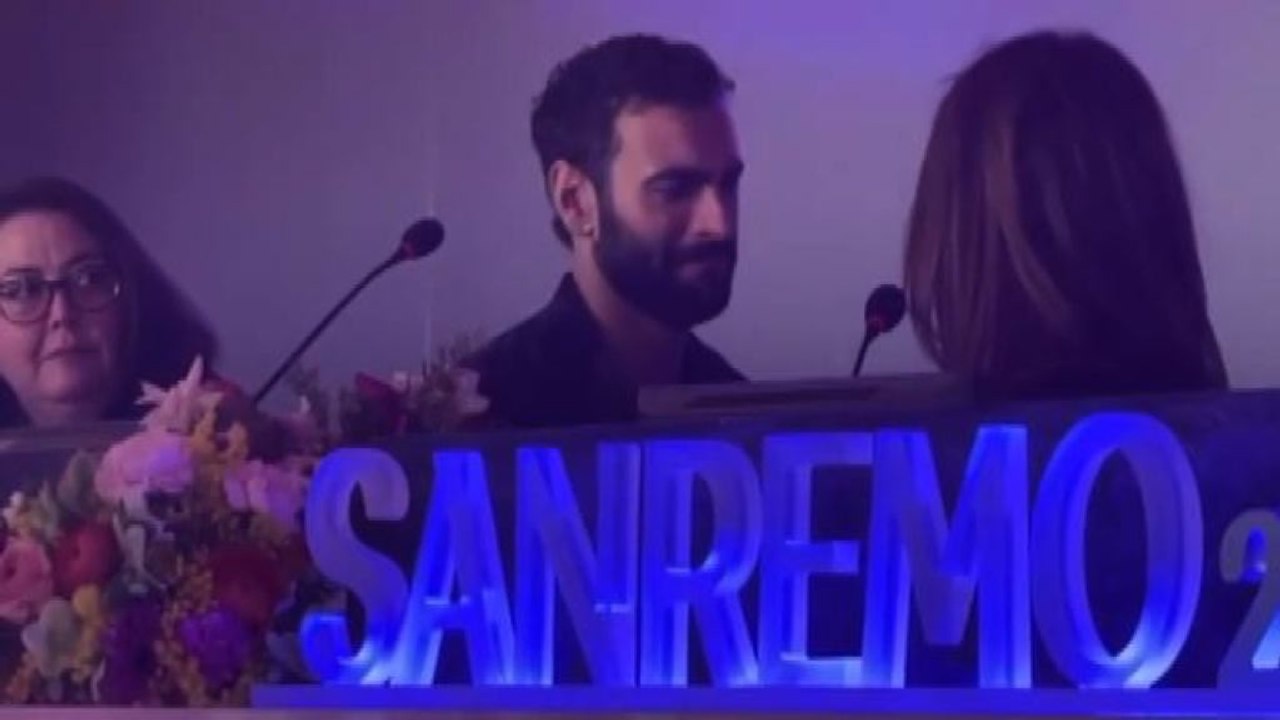 Sanremo, Marco Mengoni si commuove in sala stampa