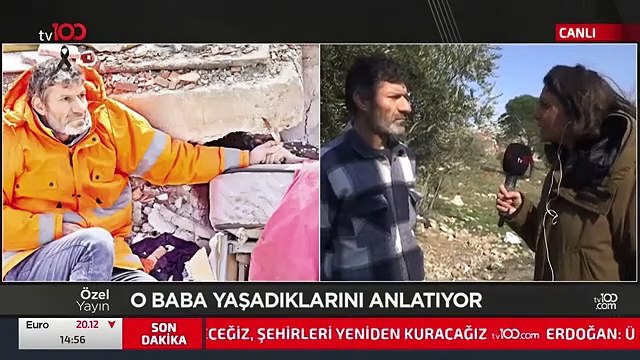 Depremin simgelerinden biri olan acılı baba Ece Üner'e konuştu: Bir melek gibi yatağında uyuyordu