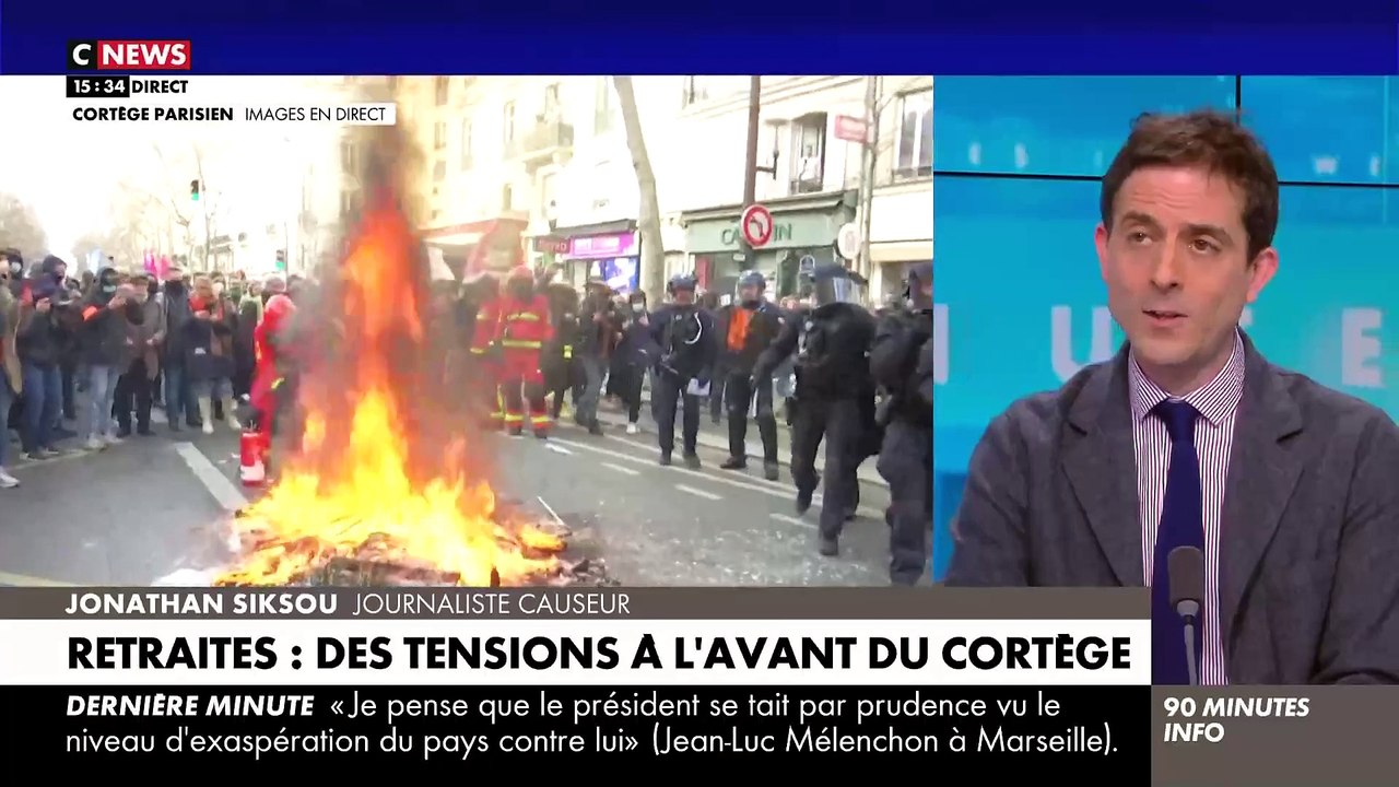 Retraites : Les incidents lors de la manifestation du 11 février