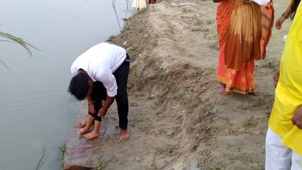 Shreya At Chhat Puja