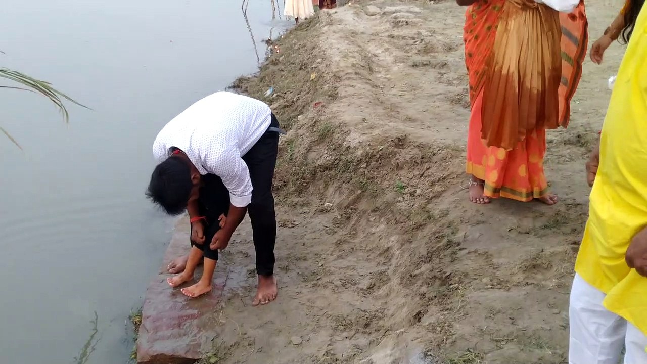 Shreya At Chhat Puja