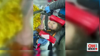 5 yaşındaki Şengül'ün 132 saat sonra istediği ilk şey "sarı kola" oldu