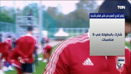 أرقام النادي الأهلي في كأس العالم للأندية