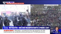 Manifestation contre la réforme des retraites: 8 personnes interpellées à Paris