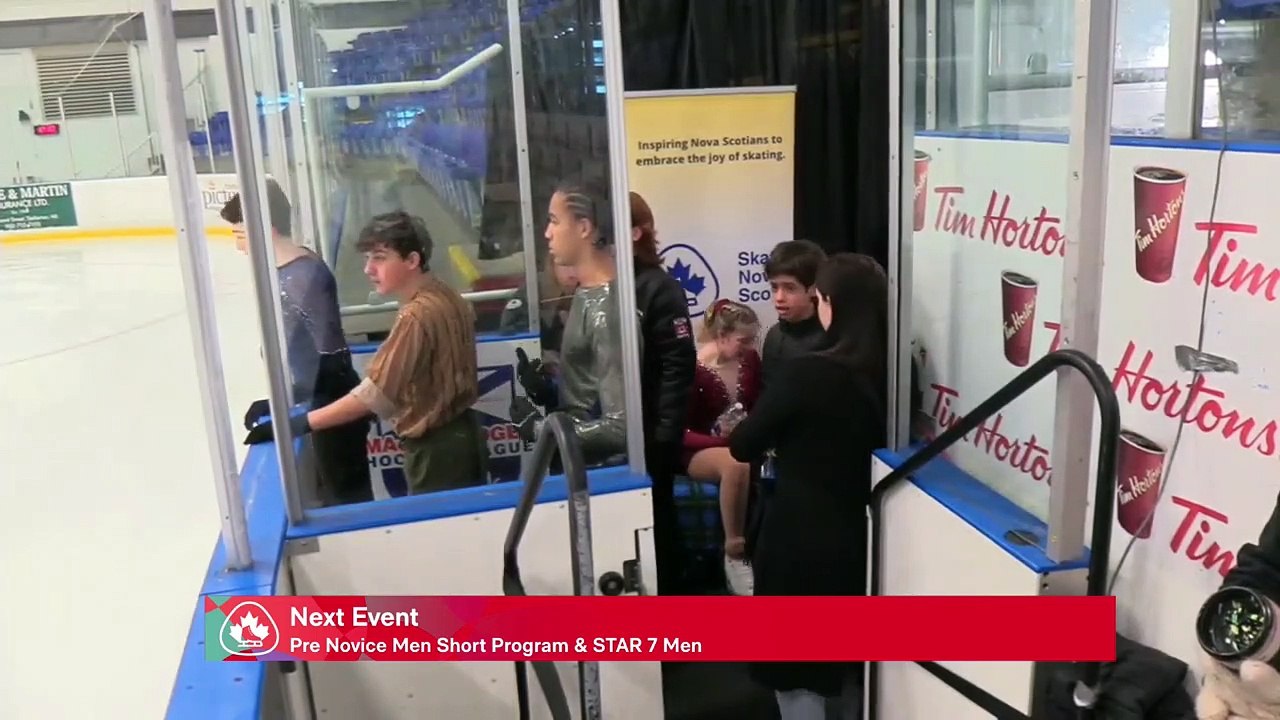 Pre Novice Men Short & Star 7 Men Short & Novice & Junior Women Short - 2023 Skate Nova Scotia Provincial Championships