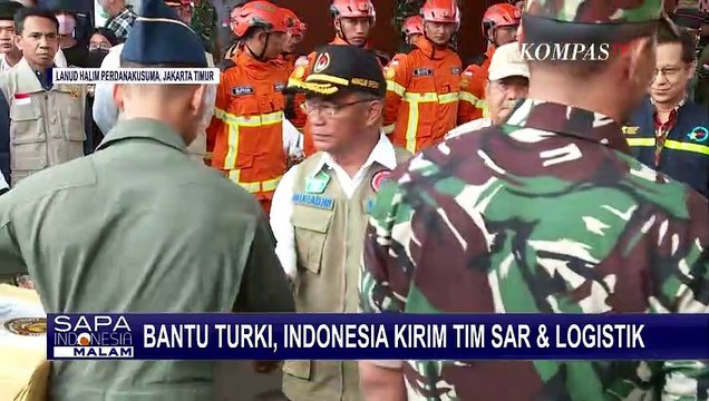 Bantu Korban Gempa Turki-Suriah, Indonesia Kirim Tim SAR dan Logistik!