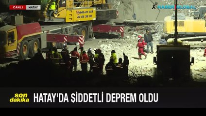 Download Video: Hatay'daki dep anı kameraya böyle yansıdı