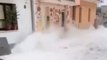 A Small Tsunami In Italy Causes Floods To Flood The Streets Of Sicily Italy