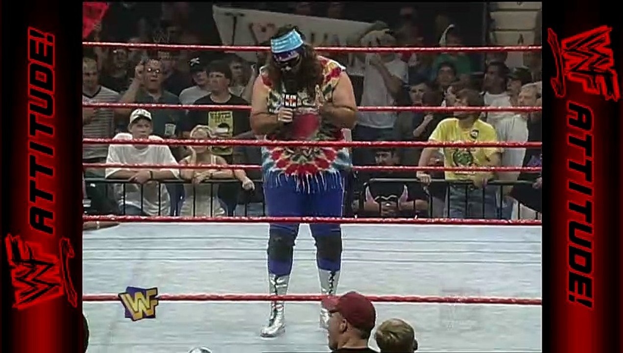 Dude Love vs. Brian Pillman   WWF RAW (1997)