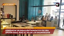 Compartir un desayuno romántico es una opción ideal para el Día de los Enamorados