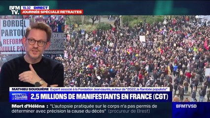 Mathieu Souqière: "Il y a un contraste" entre "la façon assez mature dont la société civile manifeste" et "l'image que nous avons tous vue du Parlement cette semaine"