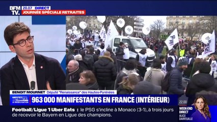 Benoît Mournet (@BenoitMournet), député Renaissance: "Nous assumons une solution, qui est une solution difficile, de demander de travailler un peu plus longtemps"