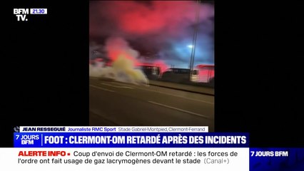 Tải video: Clermont-OM: le coup d'envoi du match a été retardé de plus d'une demi-heure, après des heurts aux alentours du stade