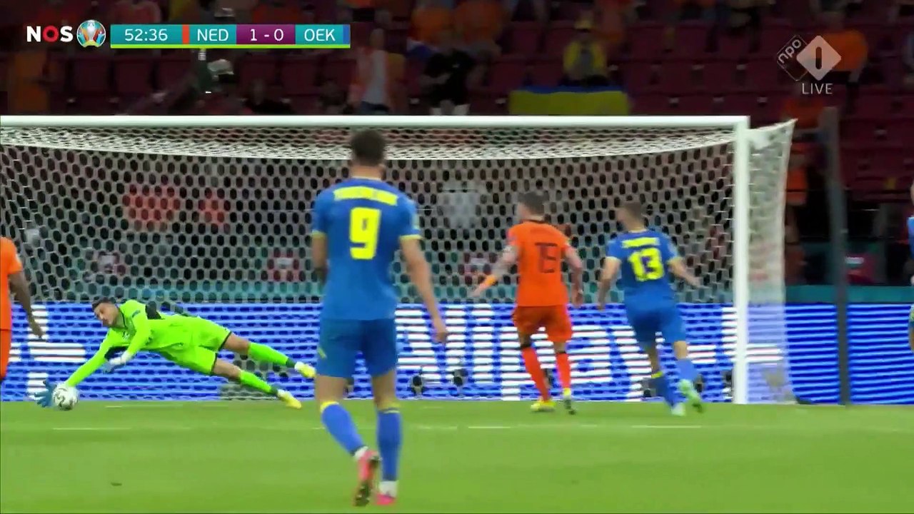 Nizozemska 3:2 Ukrajina Euro 2020
