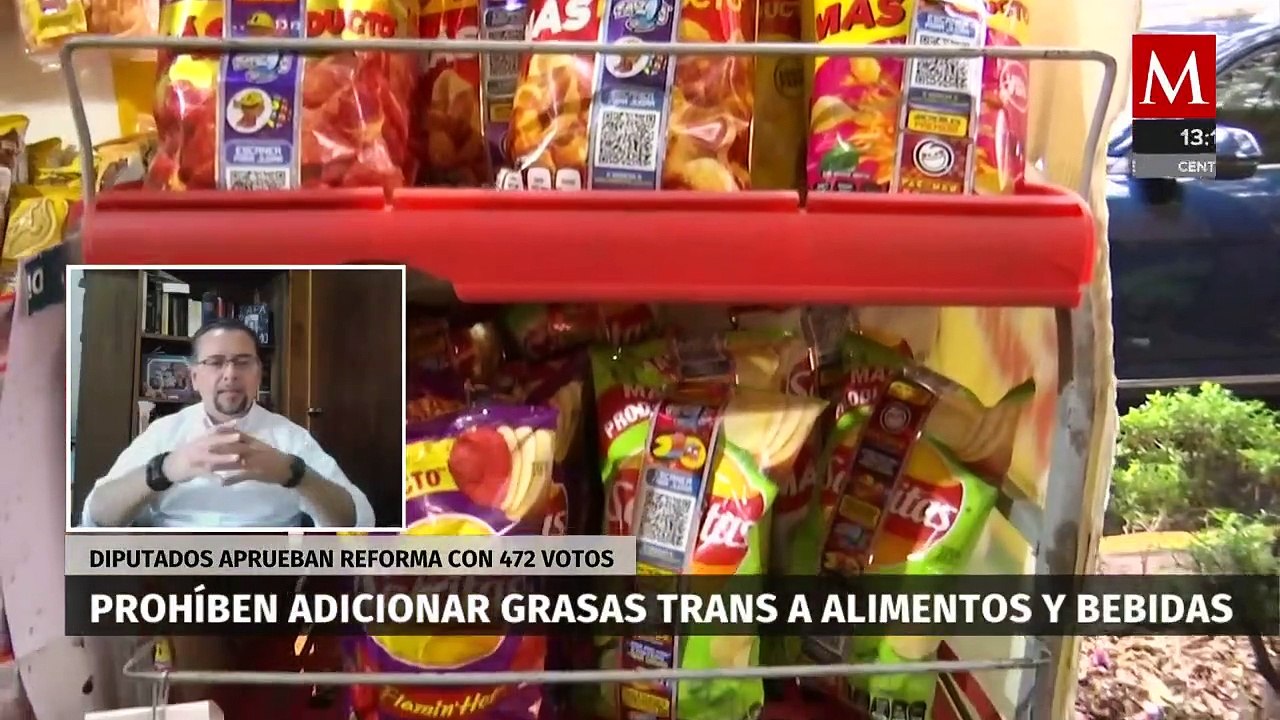 Prohibición de agregar grasas trans a alimentos disminuirá enfermedades coronarias: Joaquín Zebadúa