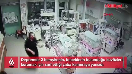 Gaziantep'te ölümü göze alıp bebekleri yalnız bırakmadılar