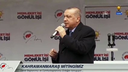 Erdoğan 2019'da Maraş’ta ruhsatsız binaları meşrulaştıran imar barışıyla övünmüştü