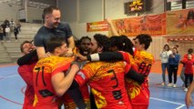 Interview maritima: Thomas Tricaud après la victoire de Martigues Handball contre Cournon