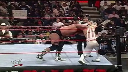 Bradshaw Vs. Jeff Jarrett (w/ Tennessee Lee)