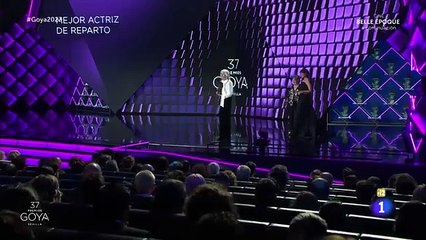 Susi Sánchez reivindica el papel de la mujer en los Goya