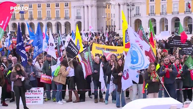 A maior de sempre . Manifestação nacional de professores juntou mais de 150 mil pessoas