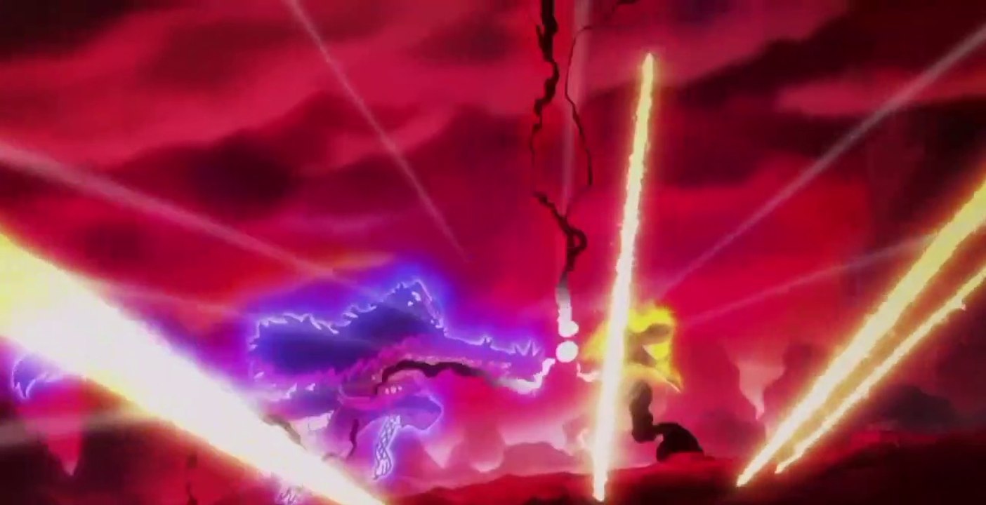 Luffy Vs Kaido Clash Split The Heavens