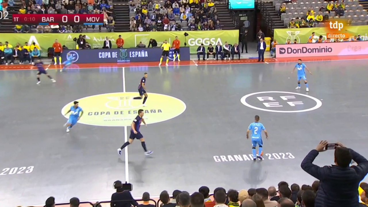 Barcelona 1-1 Inter Movistar - Highlight of the match - Spanish Futsal Cup