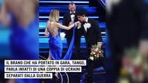 Sanremo, Tananai sul palco con una rosa gialla e una blu: l'ambasciata ucraina lo ringrazia