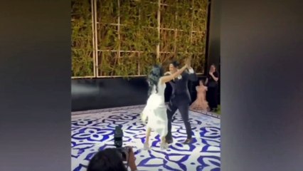 Así fue su primer baile