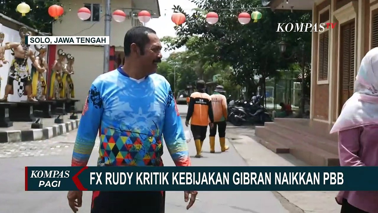 FX Rudy Kritik Kebijakan Gibran Naikkan PBB Hingga Tiga Kali Lipat: Terlalu Tergesa-Gesa