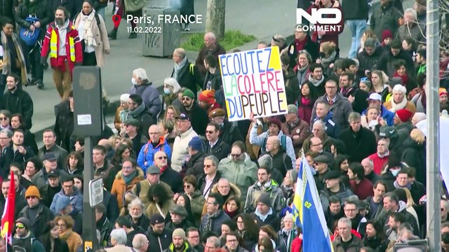 Werden Proteste und Streiks gegen die Rentenreform in Frankreich noch h¨ärter?