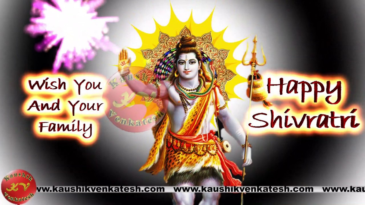Happy Shivratri Wishes, Maha Shivratri Video, Greetings, Animation, Status,  Messages (Free) - video Dailymotion